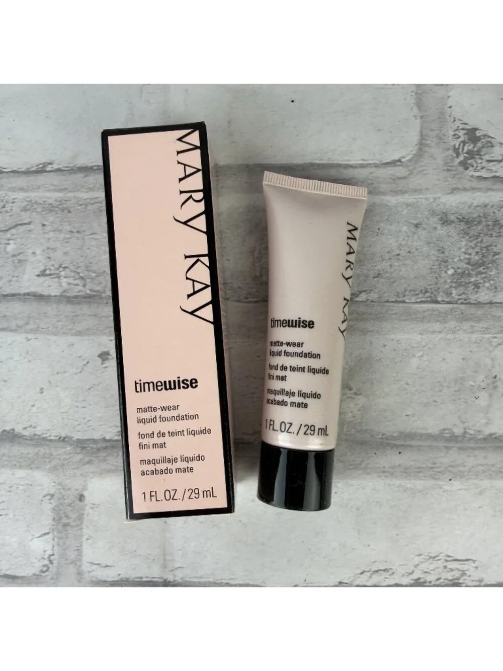 Mary Kay 038758 Beige 2 Timewise Matte Liquid Foundation 1oz Combo To Oily NOS